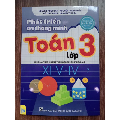Sách - Phát triển trí thông minh Toán lớp 3 ( Biên soạn theo chương trình GDPT mới )