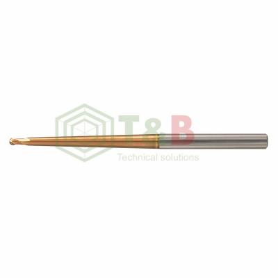 Dao Phay Cầu Cổ Côn R0.5x10 x50L Union Tool Model HTNB2010-100-1,Dao phay ngón gia công sau nhiệt