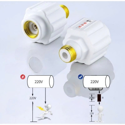 Bộ 2 Cái Van Chống Giật Bình Nóng Lạnh – Zen Đồng Chịu Nhiệt, Chống Rò Điện Hiệu Quả, Loại Tốt