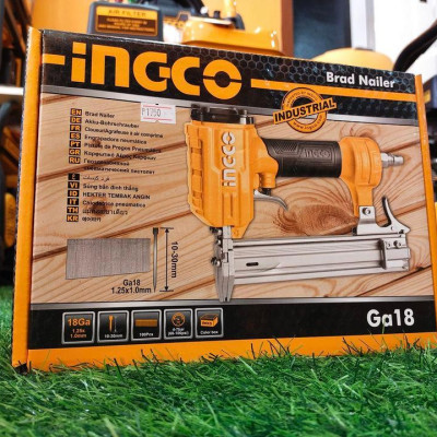 SÚNG BẮN ĐINH GỖ KHÍ NÉN 10-30MM INGCO ABN10301-3 - HÀNG CHÍNH HÃNG