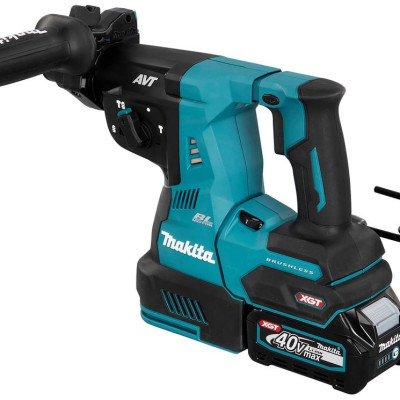 MÁY KHOAN ĐA NĂNG 28MM DÙNG PIN 40V MAKITA HR003GD201 (2 PIN 40VMAX-2.5AH VÀ 1 ĐẾ SẠC NHANH) - HÀNG CHÍNH HÃNG