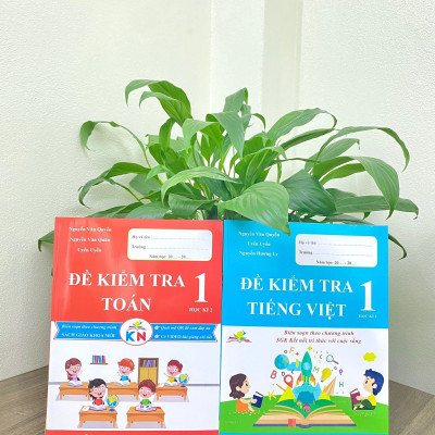 Sách - Combo Đề kiểm tra toán + tiếng việt 1 học kì 2 ( Kết Nối )