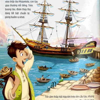 Phiên Bản Kể Lại Đầy Lôi Cuốn Của Tác Phẩm Văn Học Kinh Điển - Đảo Giấu Vàng