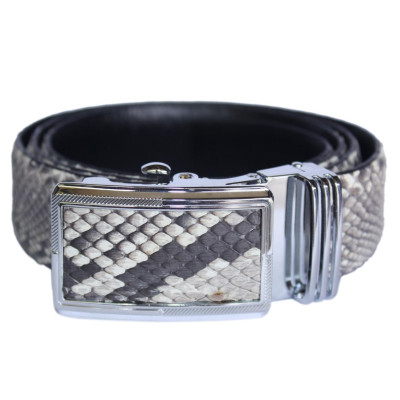 Thắt Lưng Nam Da Trăn Huy Hoàng HT4301 - Da Nguyên Thủy