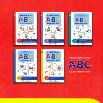Vở Nhận Biết Và Tập Viết ABC Qua Các Trò Chơi Trí Tuệ - Tập 1