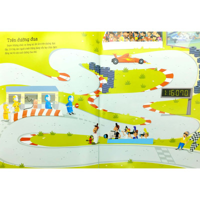 First Sticker Book - Sách Dán Hình Đầu Đời Cho Bé - Ô Tô