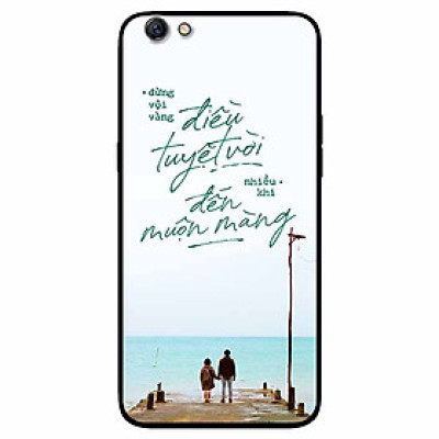 Ốp lưng in cho Oppo A83 Mẫu Điều Tuyệt Vời