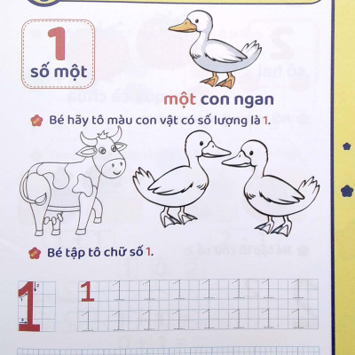 Chuẩn Bị Vào Lớp 1 - Bé Làm Quen Với Toán (Dành Cho 5-6 Tuổi)