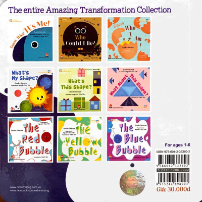 Amazing Transformations - What’s My Shape? - Bìa Cứng