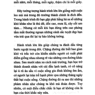 Sống Những Ngày Không Hối Tiếc