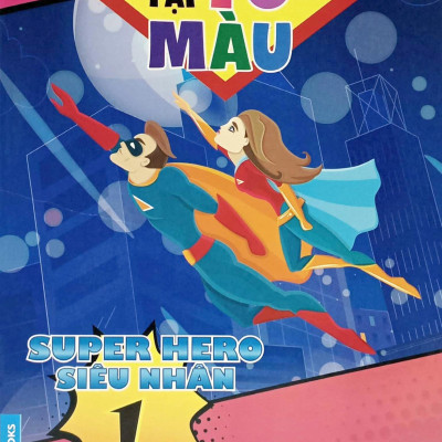 Em Tập Tô Màu - Super Hero Siêu Nhân 1