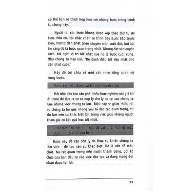 Sách - 10 Bước Thực Hành - Trở Thành Nhà Đào Tạo Tài Ba - Elaine Biech - VanLangBooks