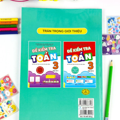 Sách - Đề Kiểm Tra Toán 3 - Biên soạn theo CT GDPT mới - Kết Nối - ndbooks