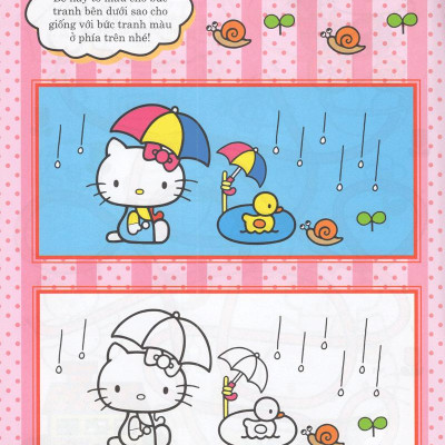 Hello Kitty - Rèn Luyện Khả Năng Quan Sát (Tô Màu)