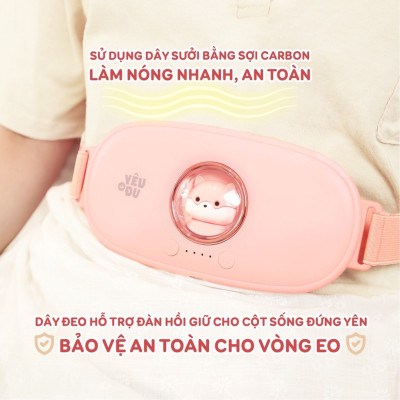 Máy Massage chườm ấm giảm đau bụng kinh