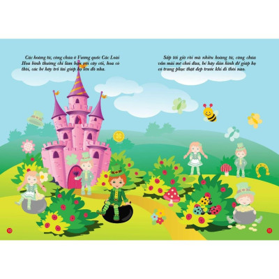 Sách - Bóc Dán Hình Thông Minh - Công Chúa Nhỏ - Little Princess Tập 1 (VT) mk