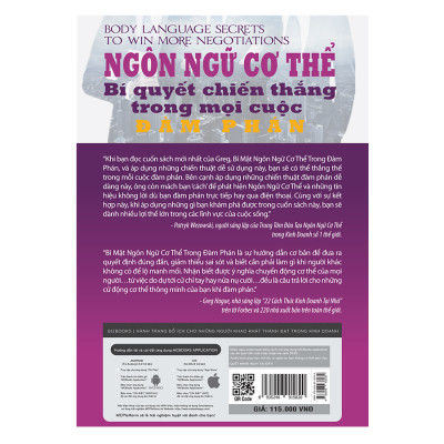 Ngôn Ngữ Cơ Thể - Bí Quyết Chiến Thắng Trong Mọi Cuộc Đàm Phán