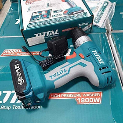 MÁY KHOAN PIN 12V (0.8- 10MM) ( 1 PIN 1.5AH, 1 SẠC) TOTAL TDLI1221 - HÀNG CHÍNH HÃNG