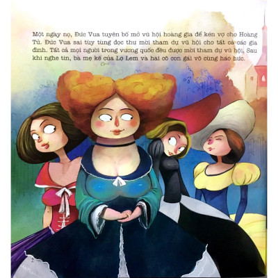 Ehon Cô Bé Lọ Lem - Cinderella - Jeanne-marie Leprince De Beaumont  - Bản Quyền
