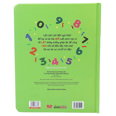 Lift-The-Flap-Lật Mở Khám Phá - First 100 Numbers - 100 Số Đếm Đầu Tiên