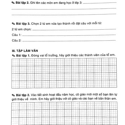 Vở Bài Tập Cuối Tuần Tiếng Việt 3 (Dùng Kèm Bộ Sách Chân Trời Sáng Tạo)