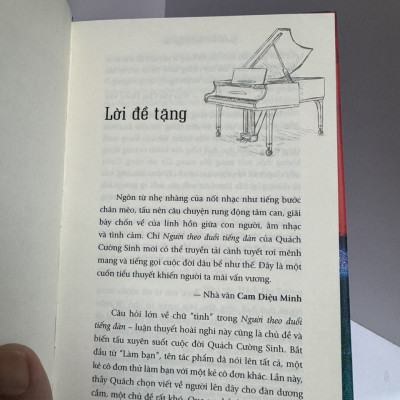 NGƯỜI THEO ĐUỔI TIẾNG ĐÀN – Quách Cường Sinh - Mộc Lâm dịch – NXB Văn học – Gieosbook