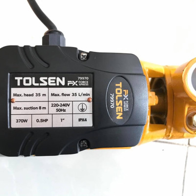 MÁY BƠM NƯỚC 0.5Hp TOLSEN 79970 - HÀNG CHÍNH HÃNG