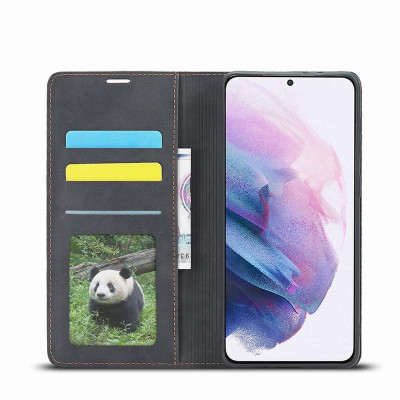 Bao Da Bò Non Dành Cho SamSung Galaxy A56 A36 A26 A16 Chính Hãng Forwenw Có Ngăn Đựng Tiền và Thẻ - Hàng chính hãng