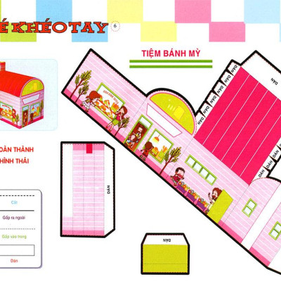 Cắt Và Dán  Hình 3D - Bé Khéo Tay - Đại Bản Doanh Vui Vẻ