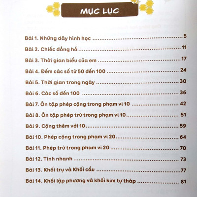 Sách Ong Vàng Học Toán Dành Cho Trẻ 4-6 Tuổi - Tập 4