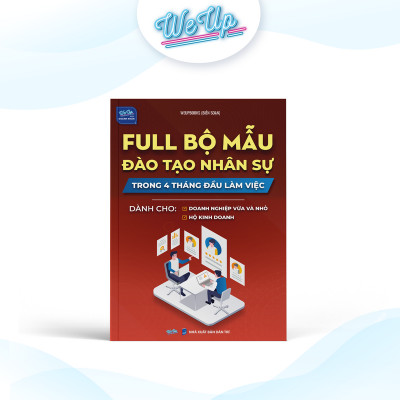 Combo 2 sách: Full bộ mẫu đào tạo nhân sự trong 4 tháng đầu làm việc, 100 Mẫu câu giao tiếp với nhân viên