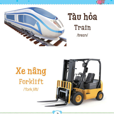 Từ Điển Bằng Tranh Dành Cho Trẻ Em - Phương Tiện Giao Thông