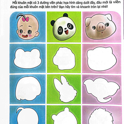 Sân Chơi Trí Tuệ Cho Trẻ - Rèn Luyện Tư Duy Não Trái + Phát Triển Sáng Tạo Não Phải - Dành Cho Bé 3-4 Tuổi - Tập 1