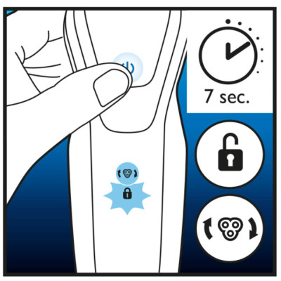 Bộ 3 lưỡi dao cạo râu dùng cho máy của Philips SH30 - Hàng Nhập Khẩu