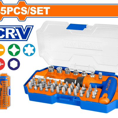 BỘ 45 CHI TIẾT BẮT VÍT VÀ TAY VẶN
CHỮ T WSS8B45 WADFOW - HÀNG CHÍNH HÃNG