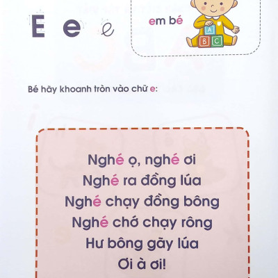 Vở Nhận Biết Và Tập Viết ABC Qua Các Trò Chơi Trí Tuệ - Tập 2 (Từ 4-6 Tuổi) (Tái Bản)