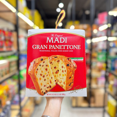 Bánh Mì Gan Panettone Madi Italian Cake Nhập Khẩu Ý (1000g)