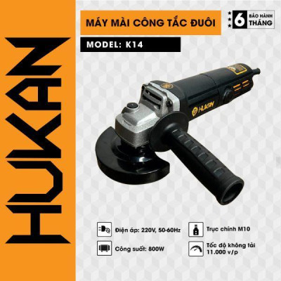 MÁY MÀI CÔNG TẮC ĐUÔI 800W K14 HUKAN  - HÀNG CHÍNH HÃNG