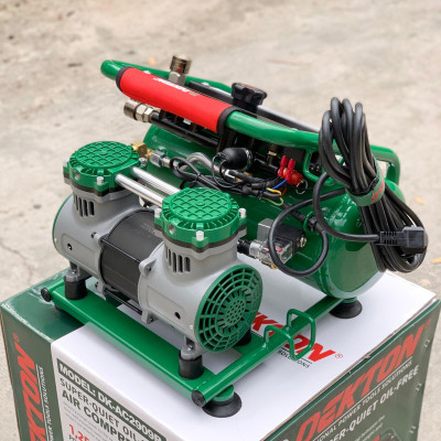 MÁY NÉN KHÍ KHÔNG DẦU 9L 1250W DEKTON DK-AC2909R - HÀNG CHÍNH HÃNG