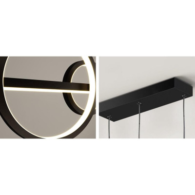 Đèn thả AKIOS phong cách sang trọng trang trí nội thất cao cấp.