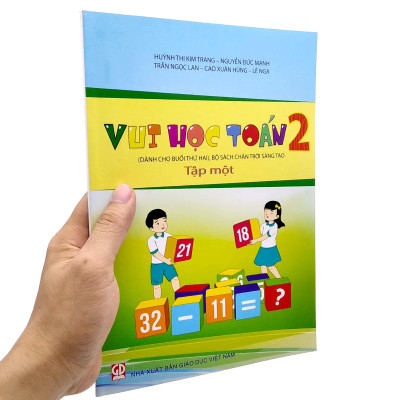 Vui Học Toán Lớp 2 - Tập 1 (Dành Cho Buổi Thứ Hai - Bộ Sách Chân Trời Sáng Tạo) (2022)