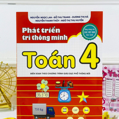 Sách - Phát Triển Trí Thông Minh Toán 4 - Biên soạn theo chương trình GDPT mới - ndbooks