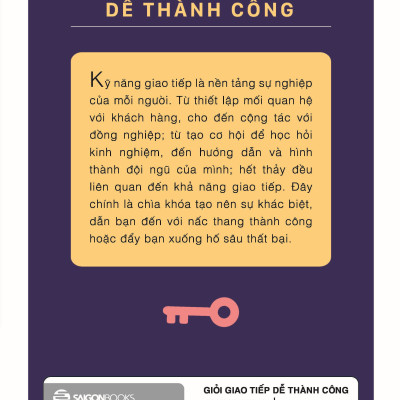 Giỏi giao tiếp - Dễ thành công (Communication: Your Key to Success) - Tác giả: Alison Lester, Shirley Taylor