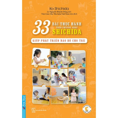 Combo 33 Bài thực hành theo phương pháp Shichida + Bí ẩn của não phải + Giáo dục não phải - FirstNews