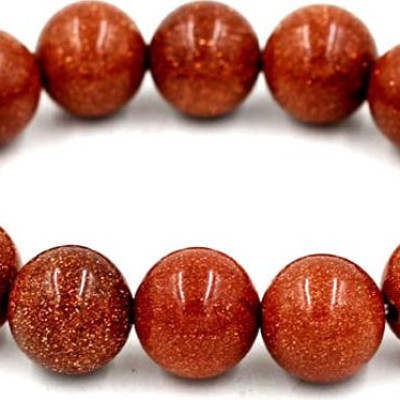 Vòng tay chuỗi hạt đá kim sa 14 ly 14 hạt