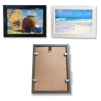 Bộ Khung Hình Treo Tường Hoa Mẫu Đơn Và Lá Tặng Kèm bộ ảnh như hình mẫu, đinh treo tranh và sơ đồ treo - PGC252