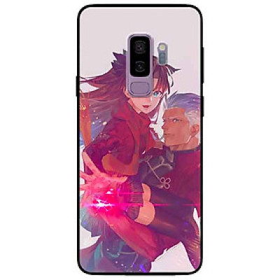 Ốp lưng in cho Samsung S9 Plus Mẫu Cặp Đôi Hạnh Phúc