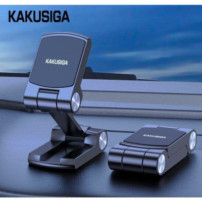 Giá Đỡ Điện Thoại Nam Châm Kakusiga Trên Ô Tô Điều Chỉnh Được Xoay 225 Độ 14X3Cm