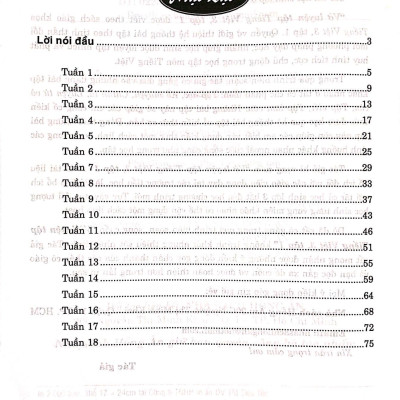 Vở Luyện Tập Tiếng Việt 3 Tập 1 ( Tái Bản)