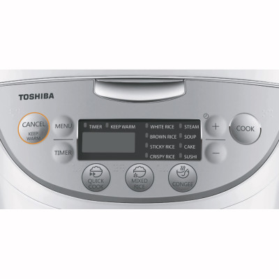 Nồi cơm điện tử Toshiba 1.8 lít RC-18DH2PV(W)- Hàng chính hãng 